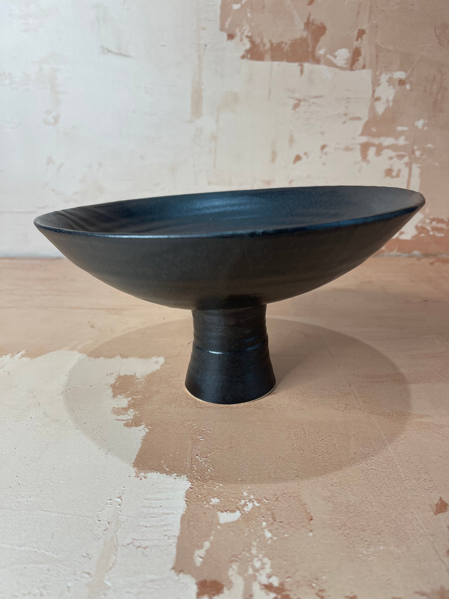 Ceramic Pedestal Bowls - Large