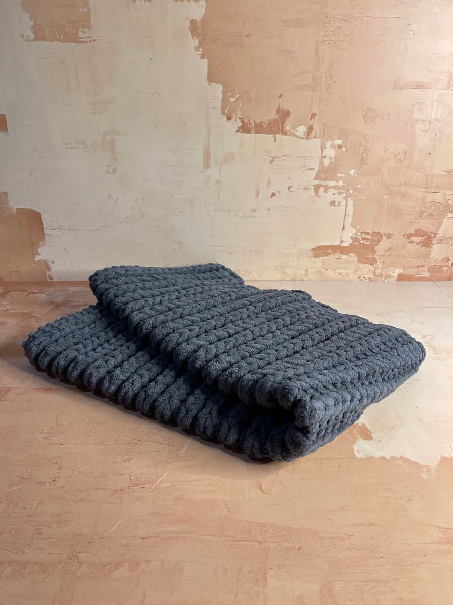 Cotton Chenille Stitch Bath Mat