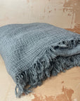 Cotton Gauze Throw Blanket