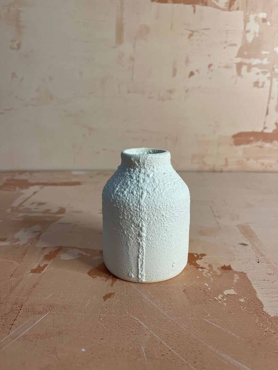 Crater Vases - White