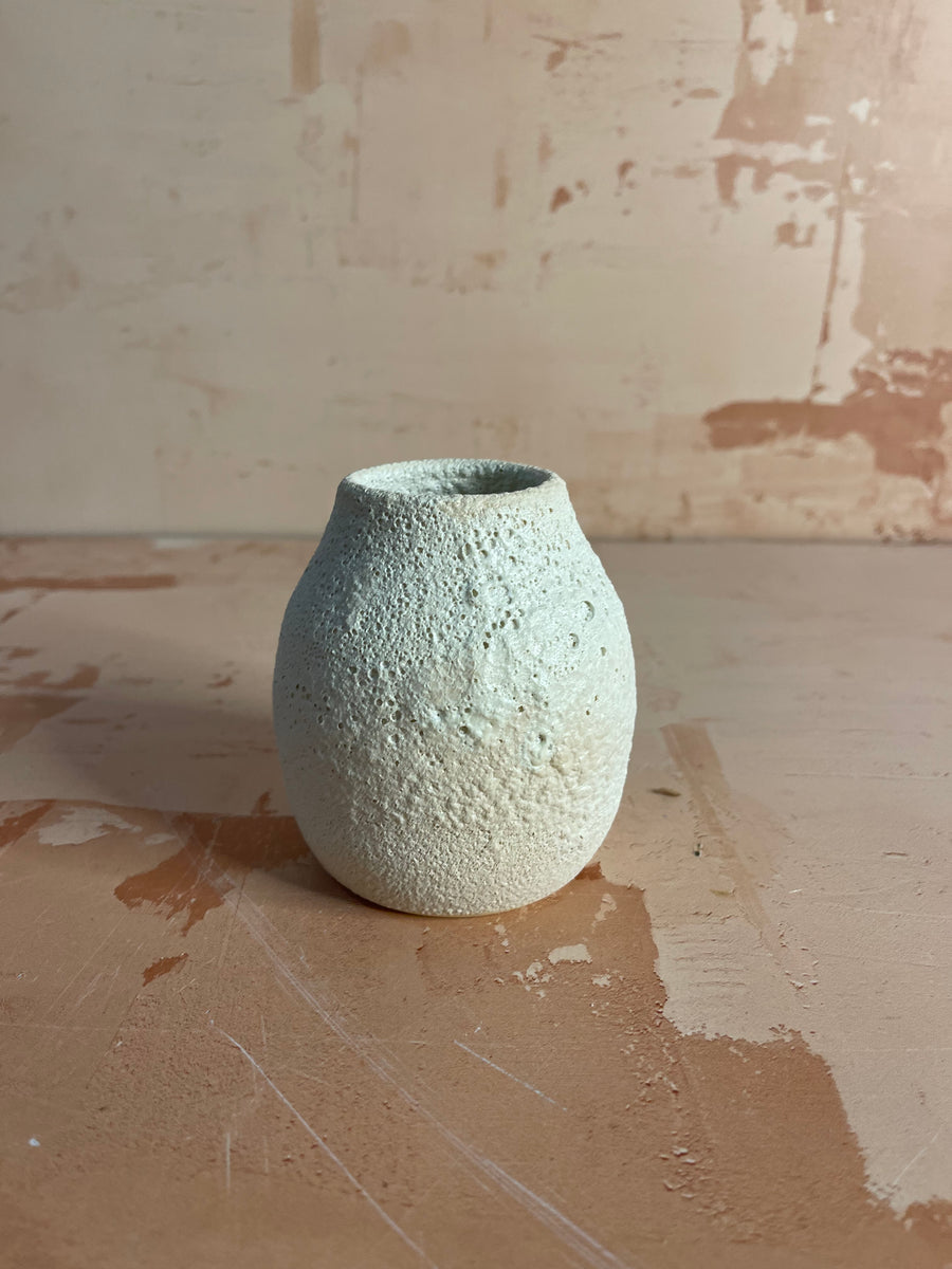 Crater Vases - White