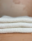 Linen Waffle Bath Towel