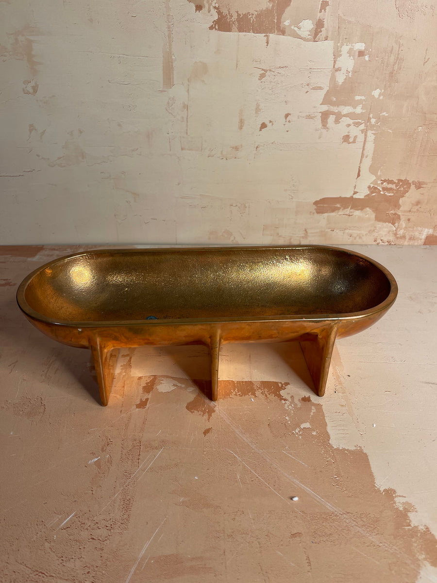 Oval Pedestal Tray