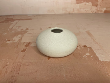 Round Textured Bud Vase