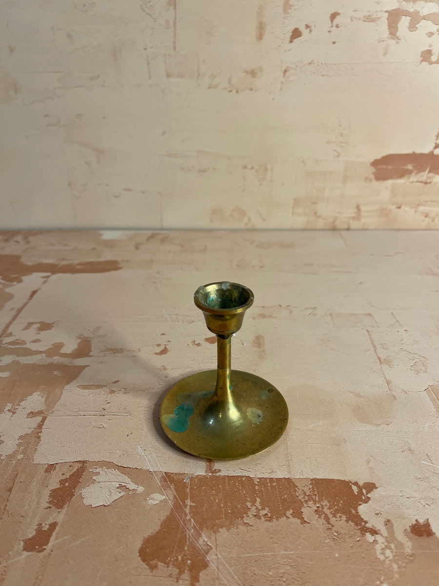 Small Brass Candle Stand