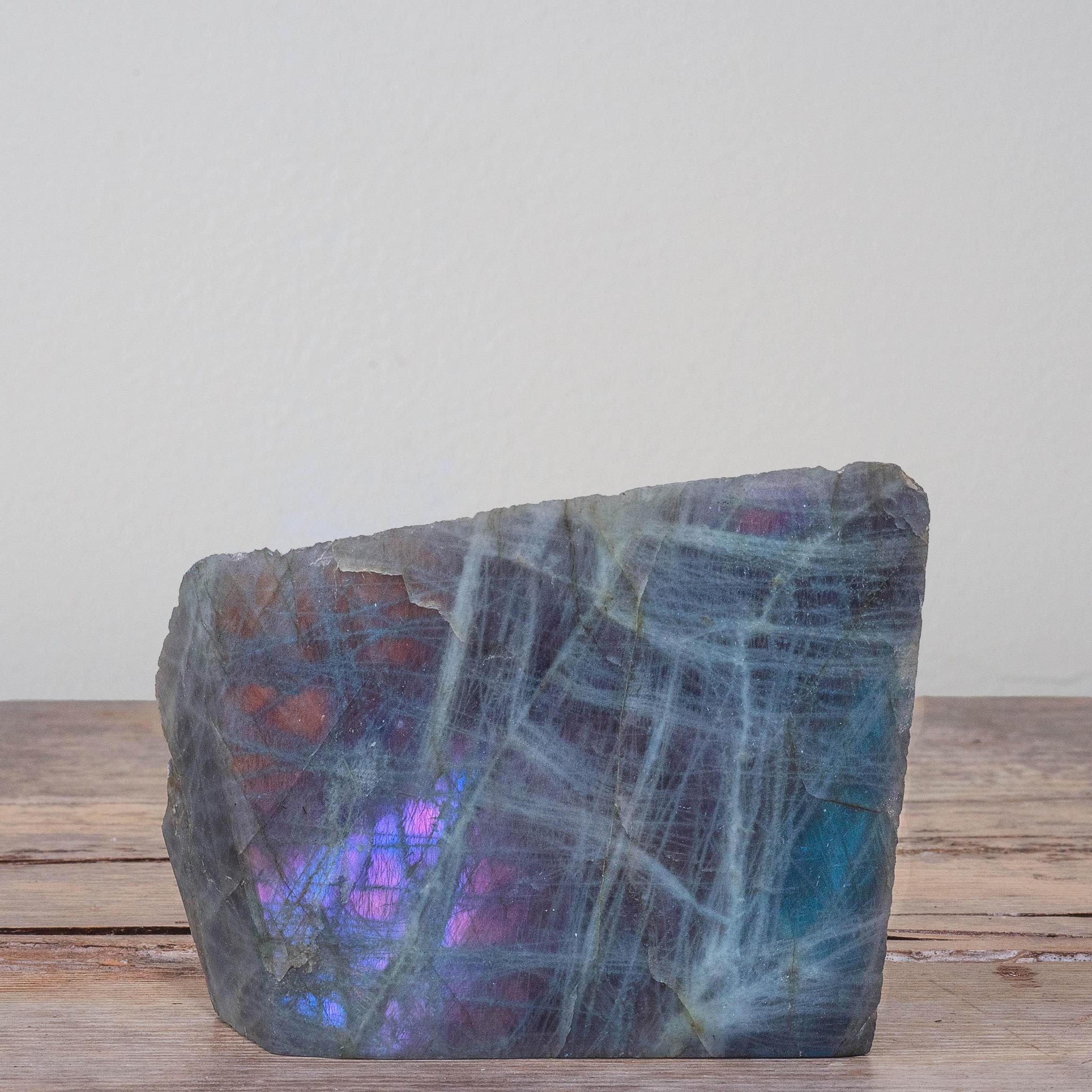 Blue Rose Quartz Cut Base