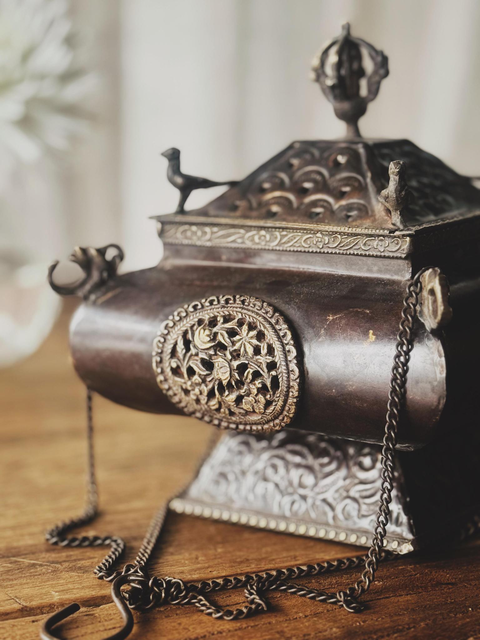 Nepalese Hanging Incense Burner