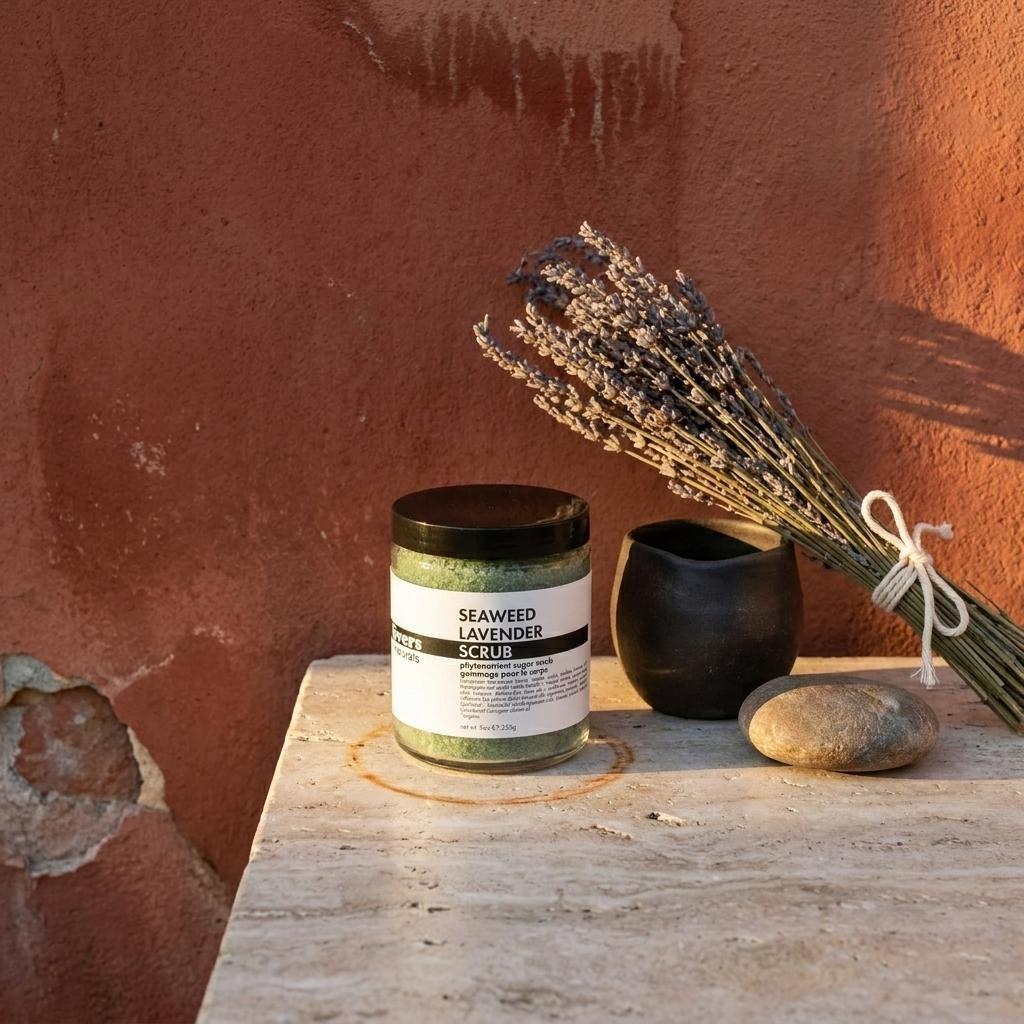 Moon Rivers Seaweed Lavendar Scrub