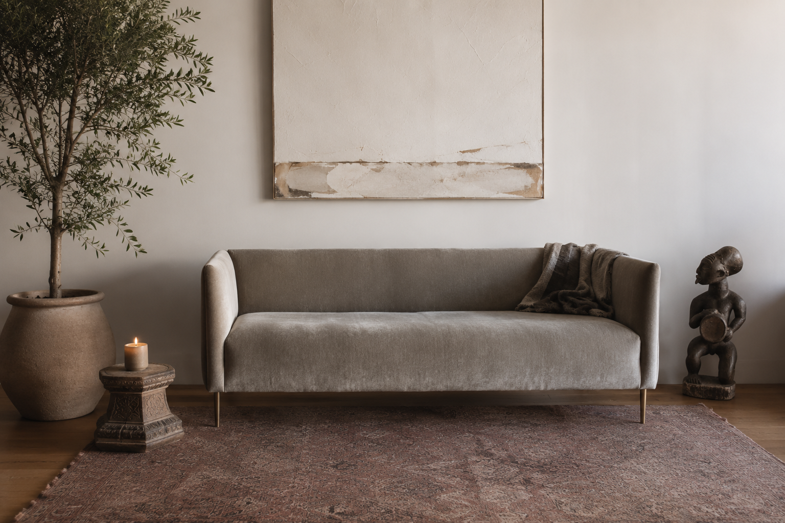 The Dove Tuxedo Sofa