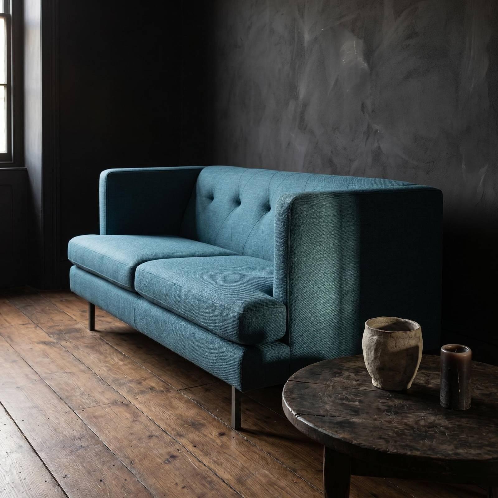 The Teal Tide Sofa