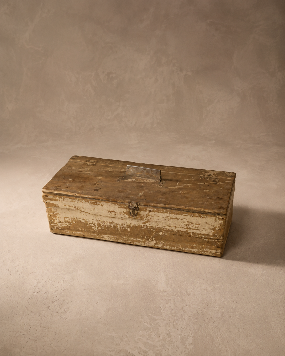 Antique Distressed Wood Box