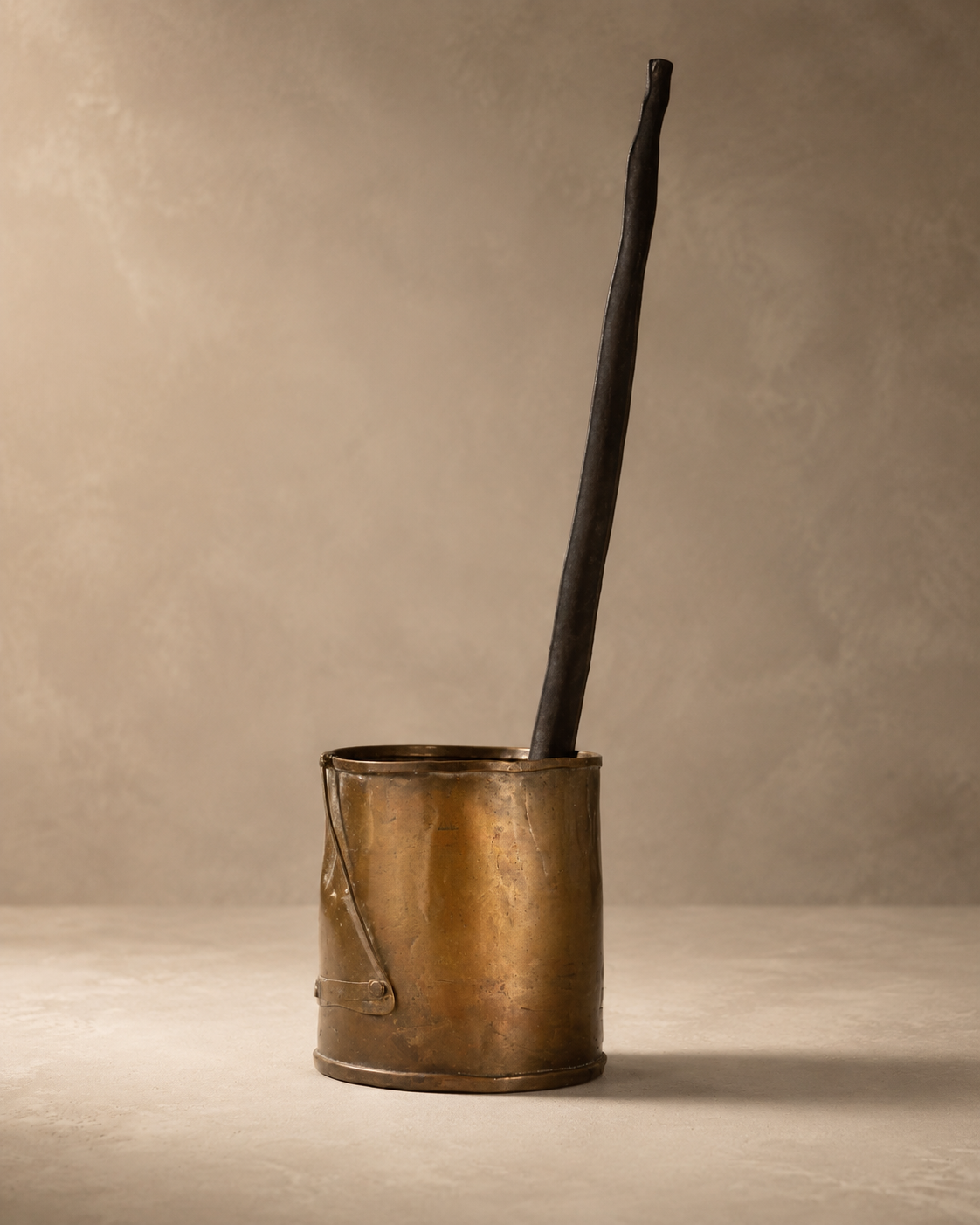 Antique oil can