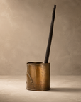 Antique oil can