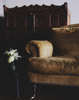 Brushed Corduroy Three Cushion Sofa