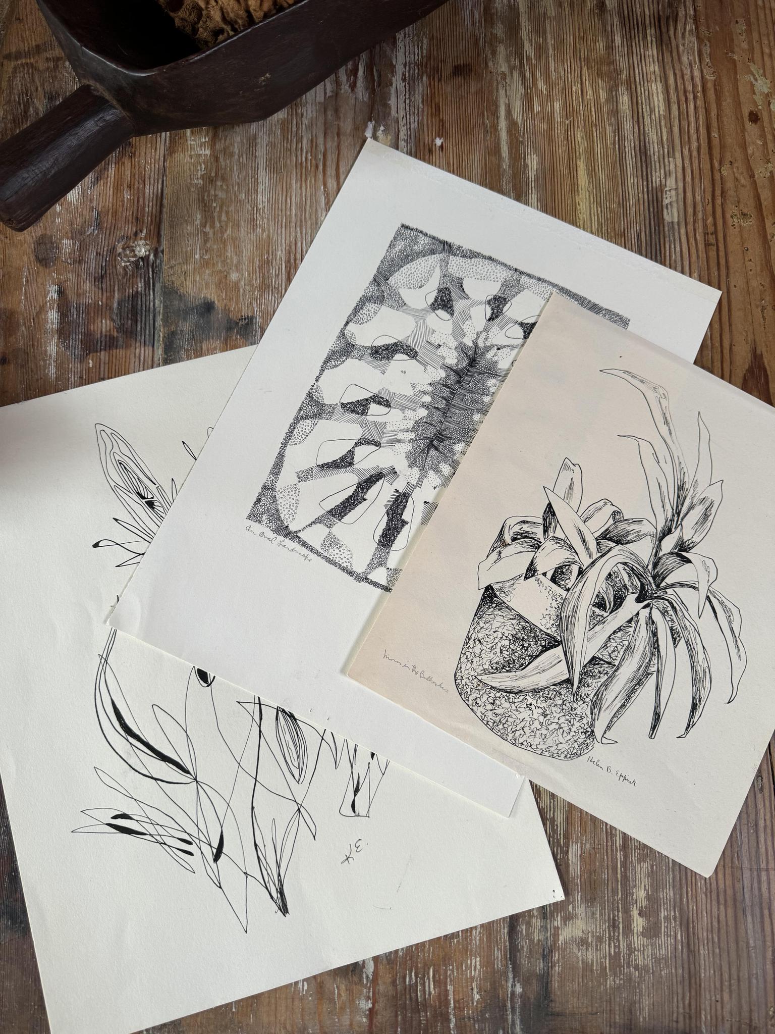 Vintage Art Drawings
