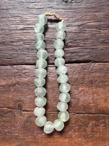 African Recycled Large Glass Beads