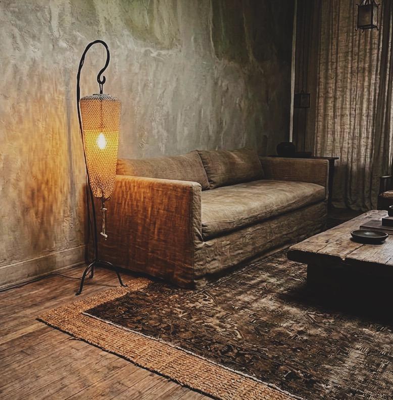 Netted Floor Lamp