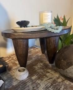 African Medium Square 4 Leg Stand