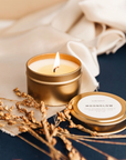 Moonglow Travel Tin Candle