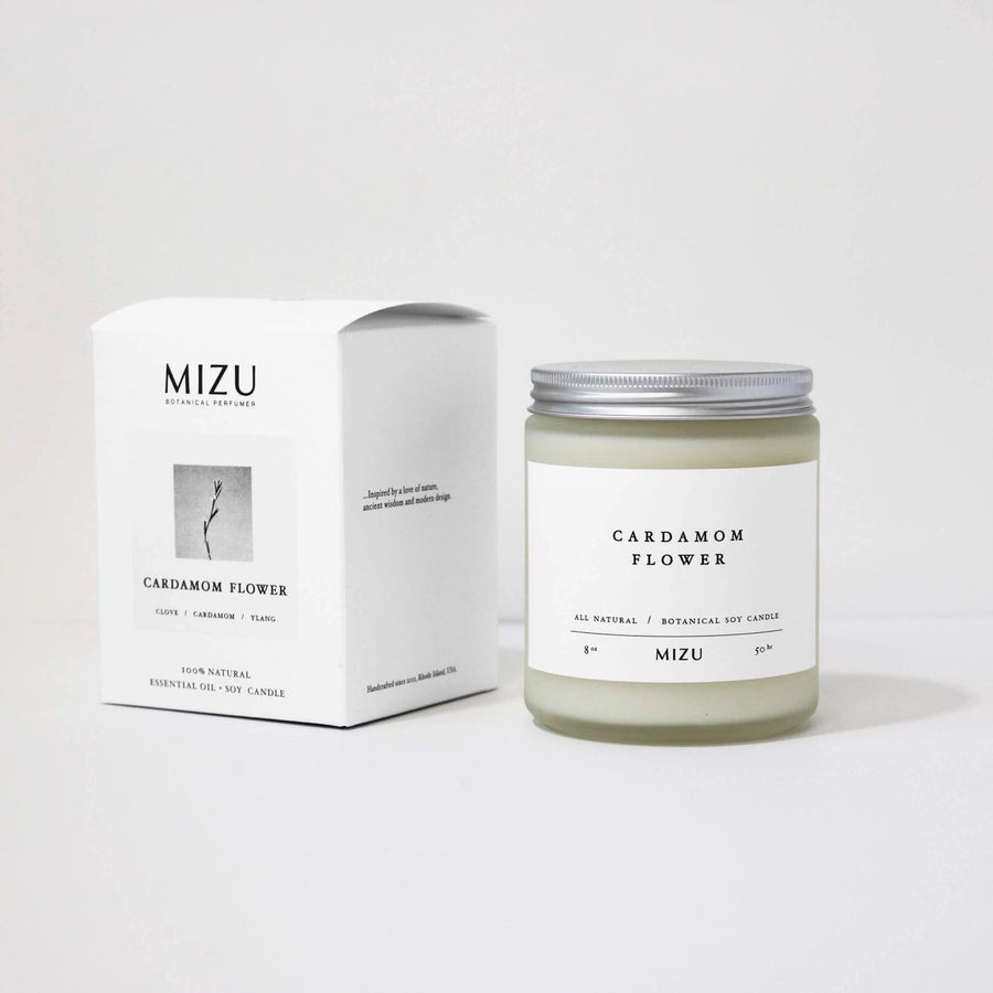 Cardamom Flower Essential Oil Candle