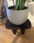 African Medium Square 4 Leg Stand