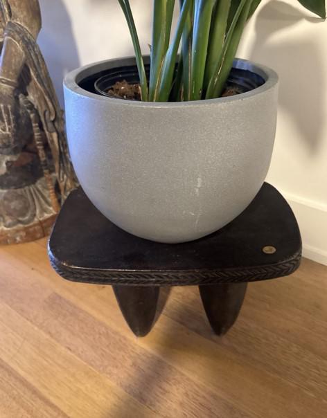 African Medium Square 4 Leg Stand