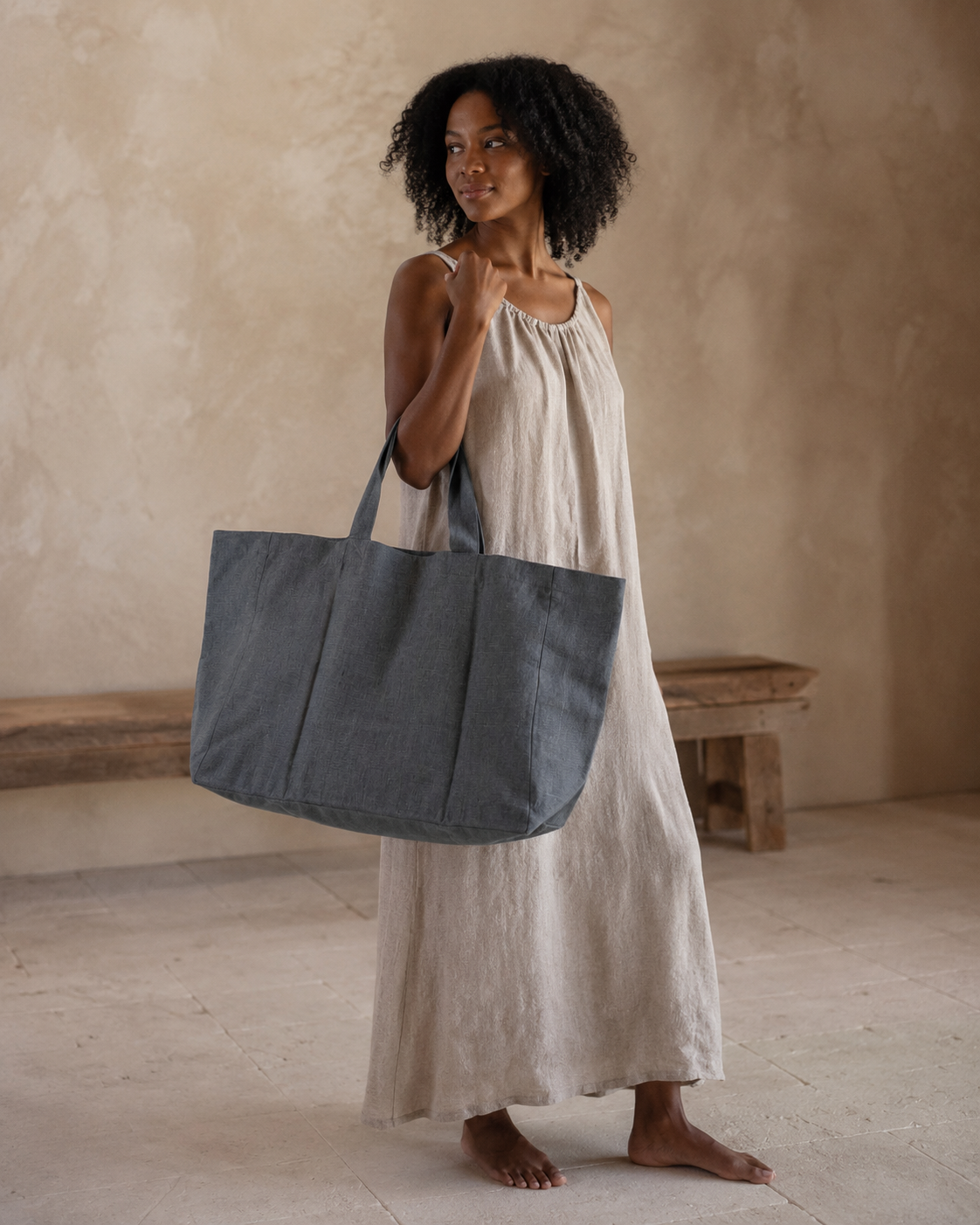 Organic Erotic Linen Tote