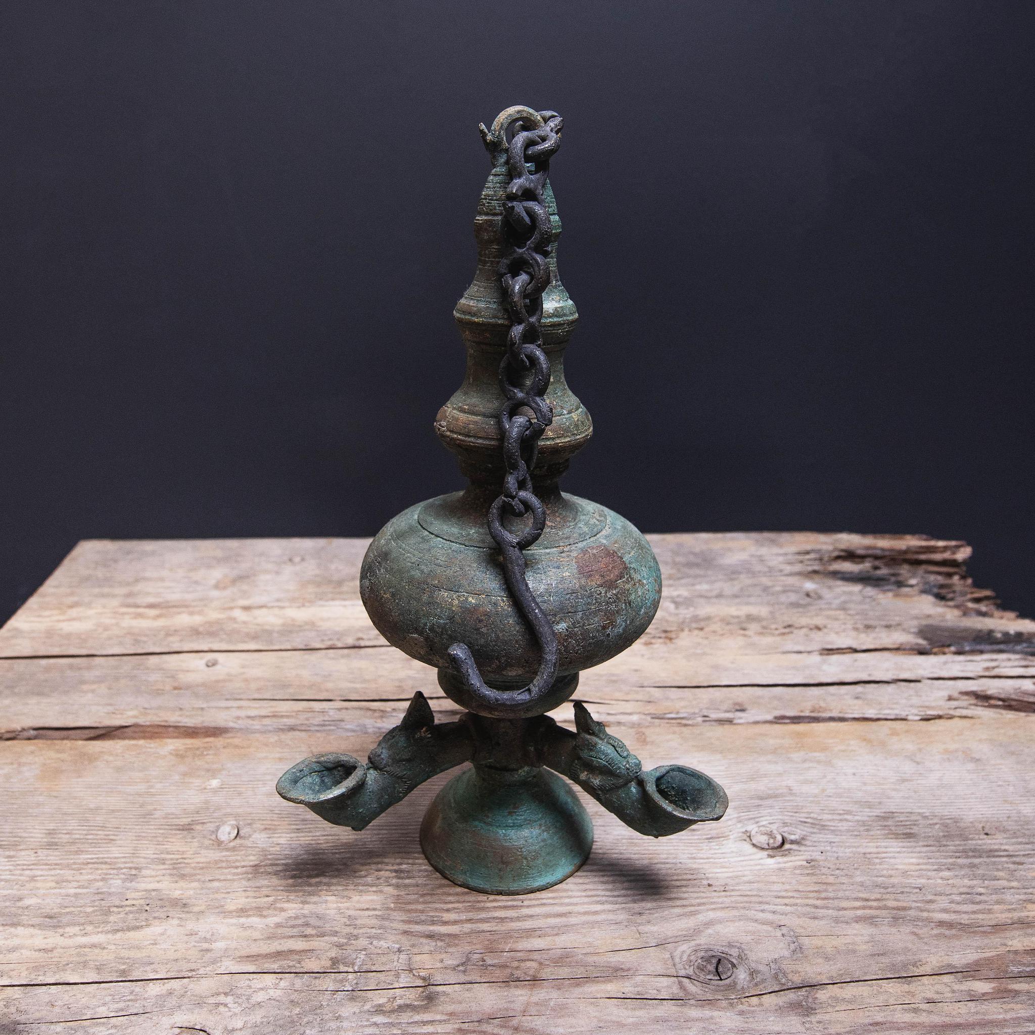 Antique Oil Lamp