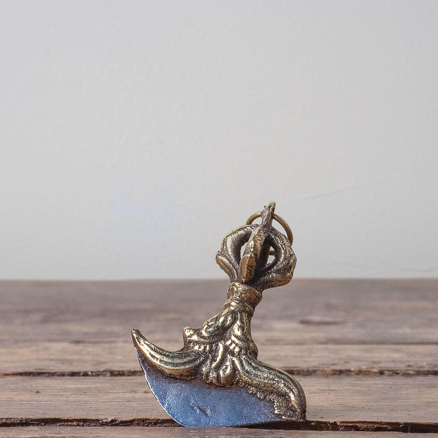 Brass Deity Pendant Kartika