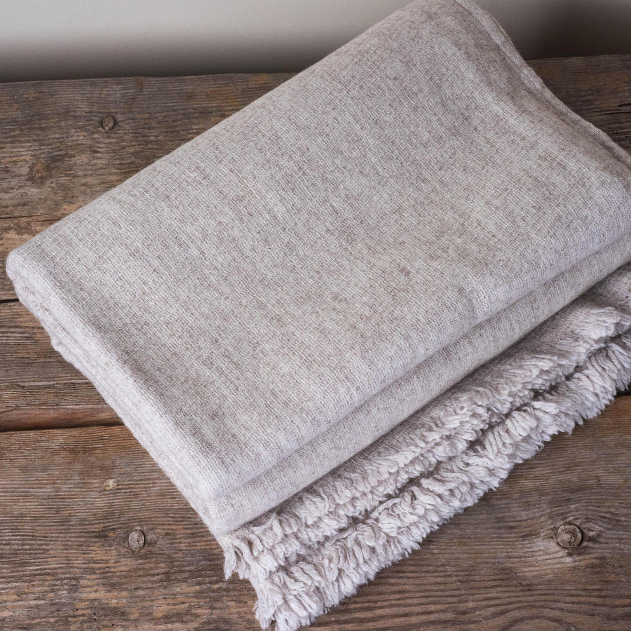 Wool Blended Throw