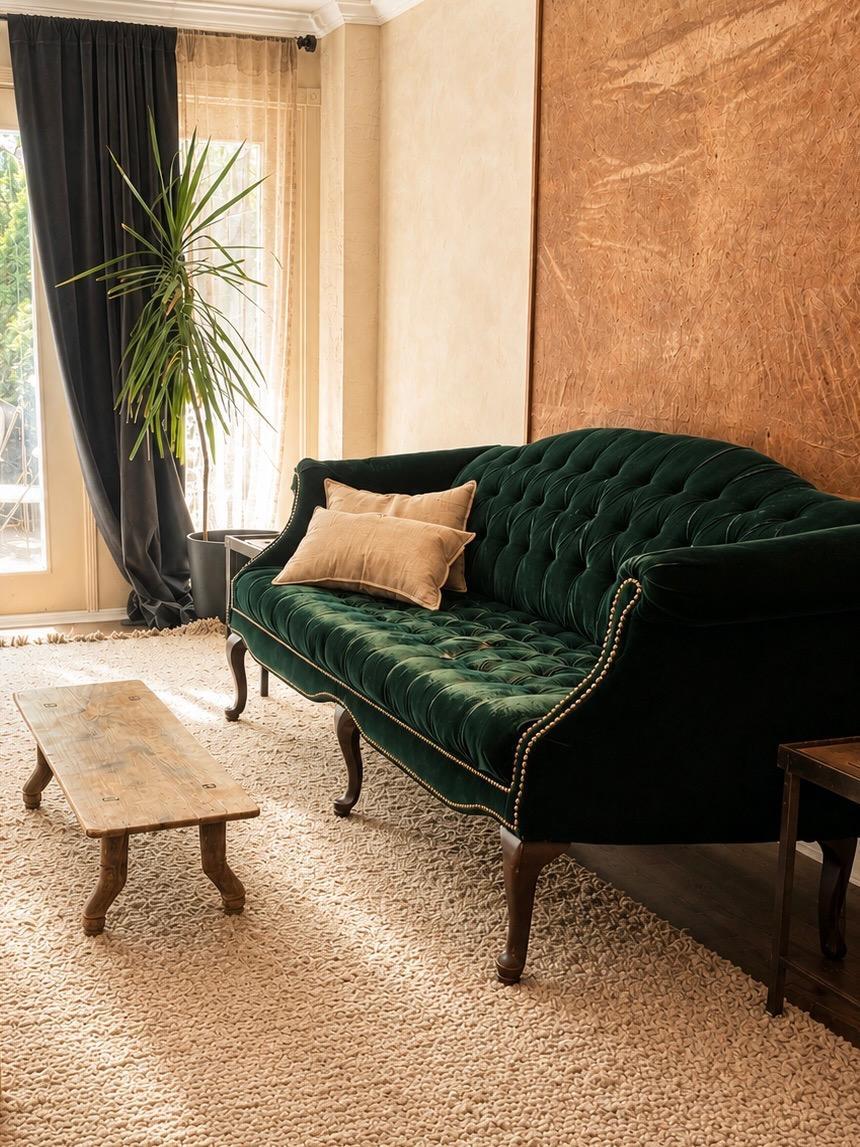 The Green Hour Sofa
