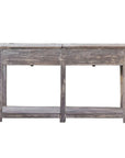 The Twin Teak Console
