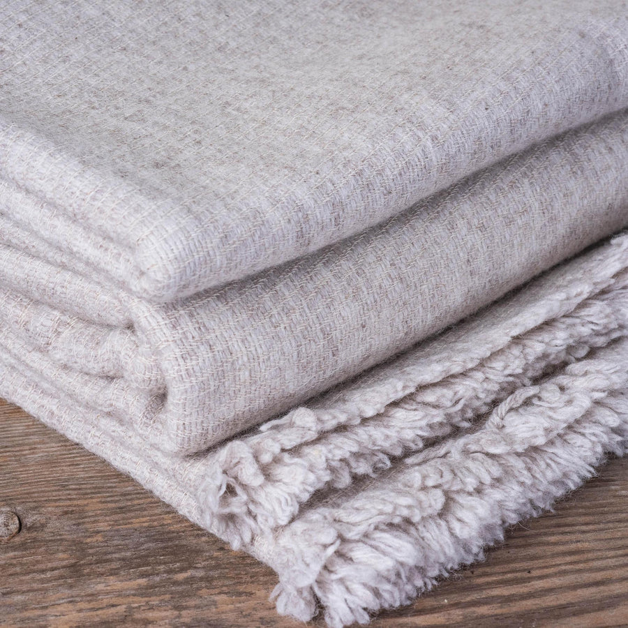 Wool Blended Throw