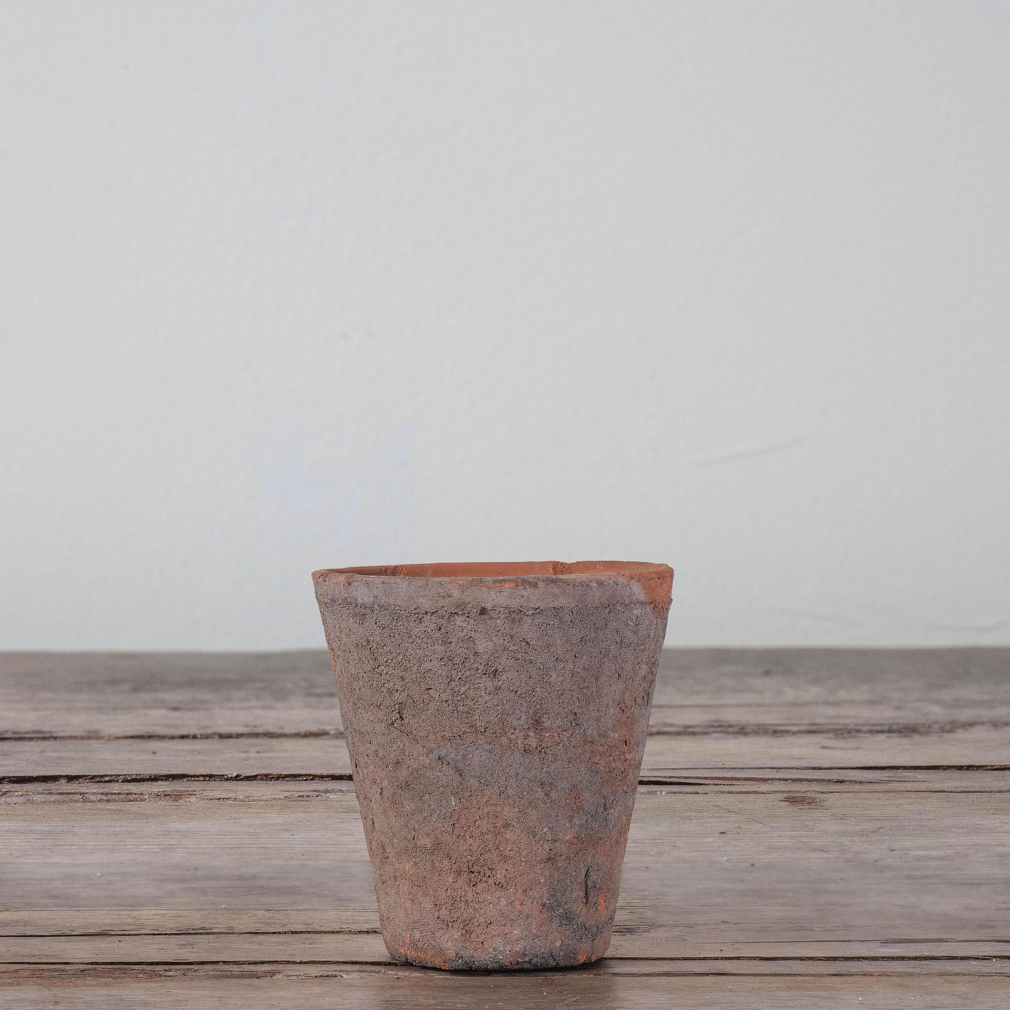 Rustic Terra Cotta Rose Pot
