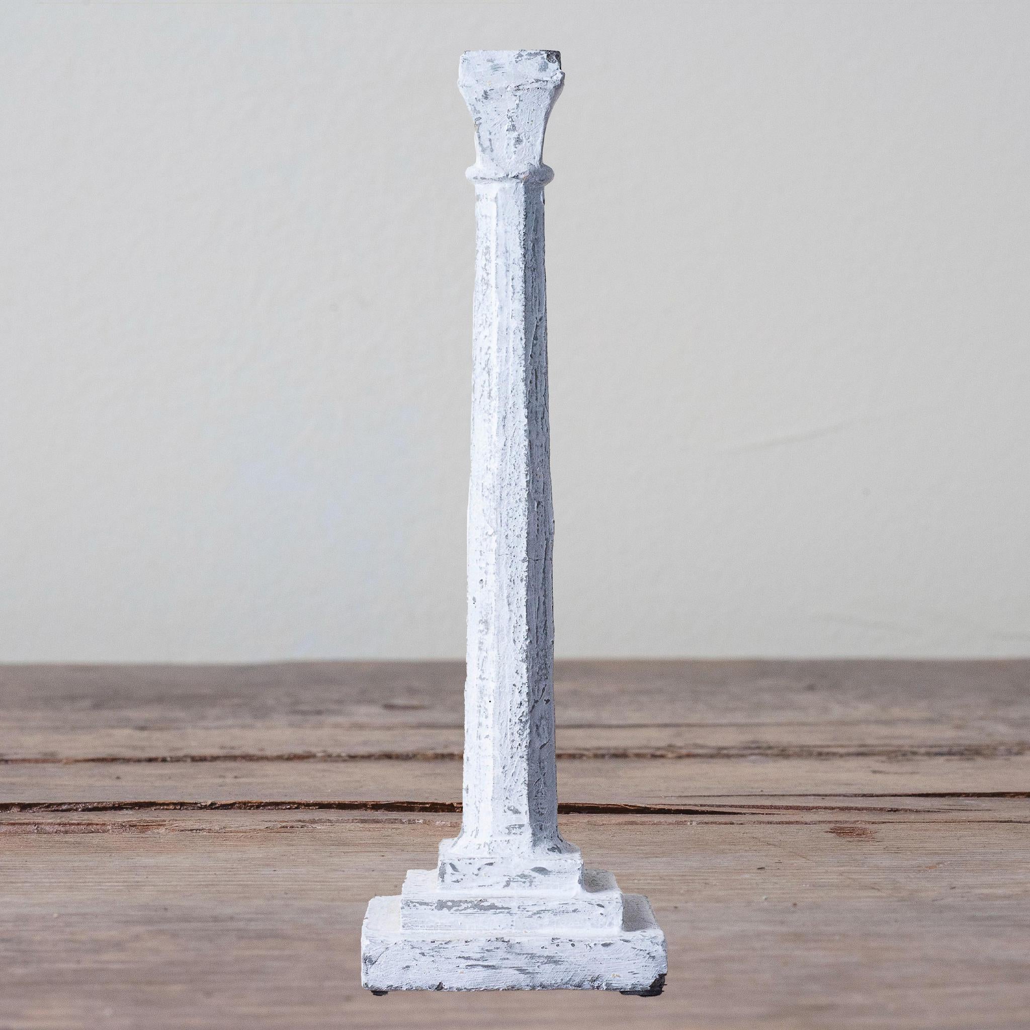 Rustic Pillar Sculpture