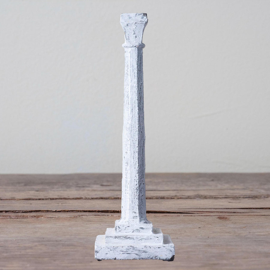 Rustic Pillar Sculpture