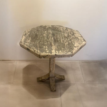 Octagonal Antique Side Table
