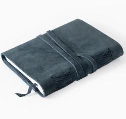 Suede Journal with Organic Cotton Paper