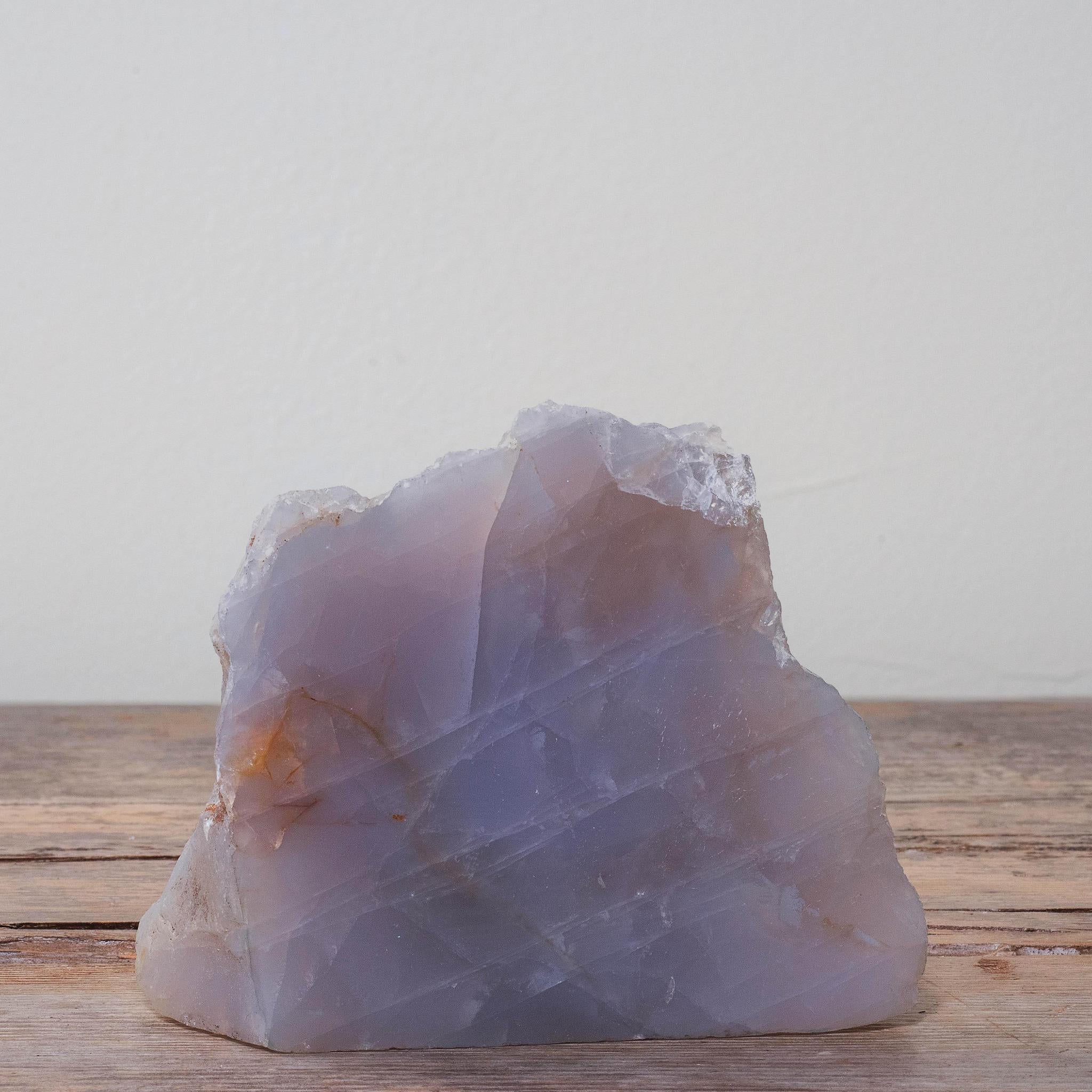 Blue Rose Quartz Cut Base