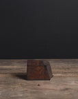 Local Burl Pedestal Box