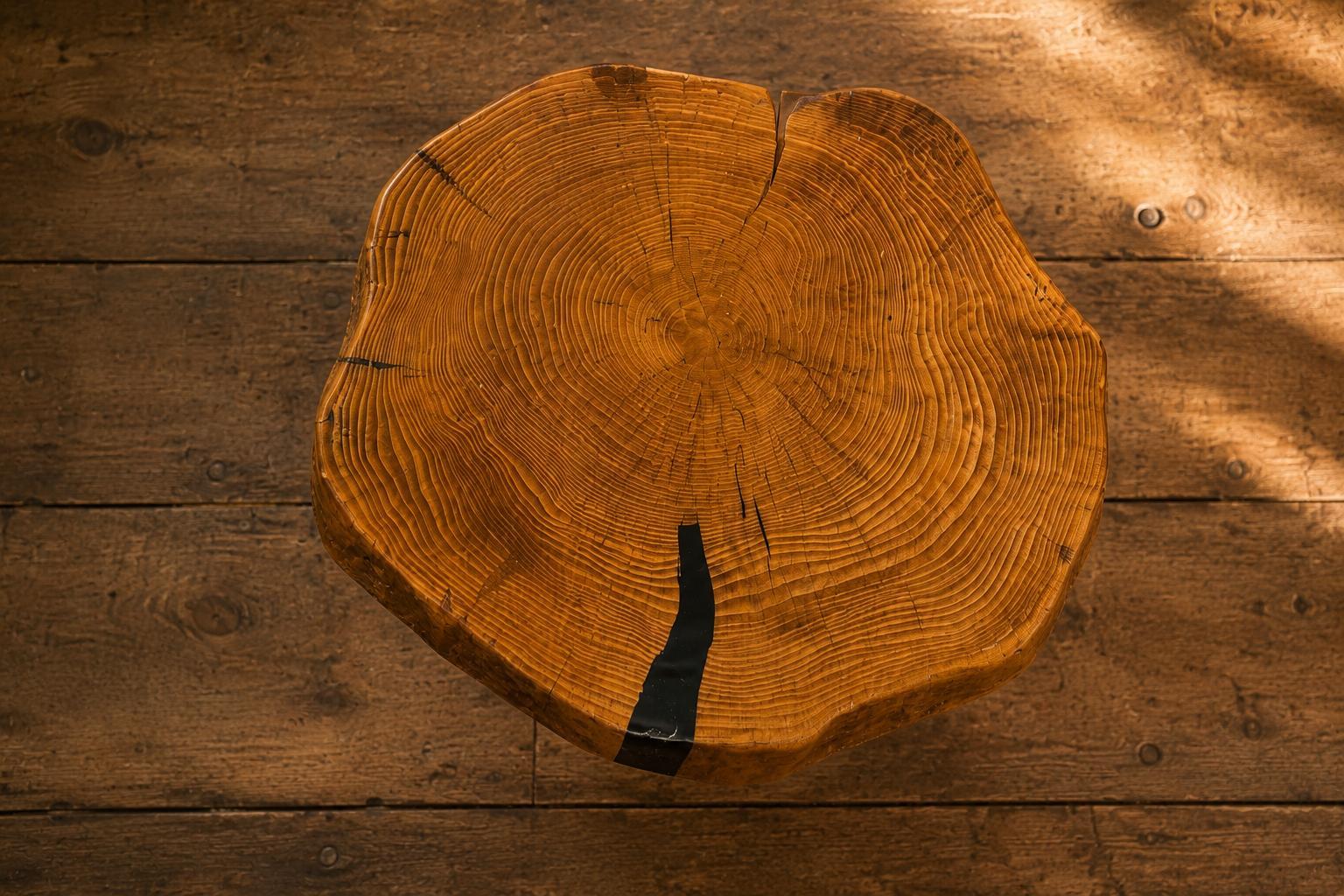 Reclaimed Wood Side Table