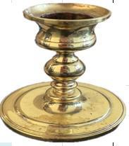 Brass Candlestick Holder - Small