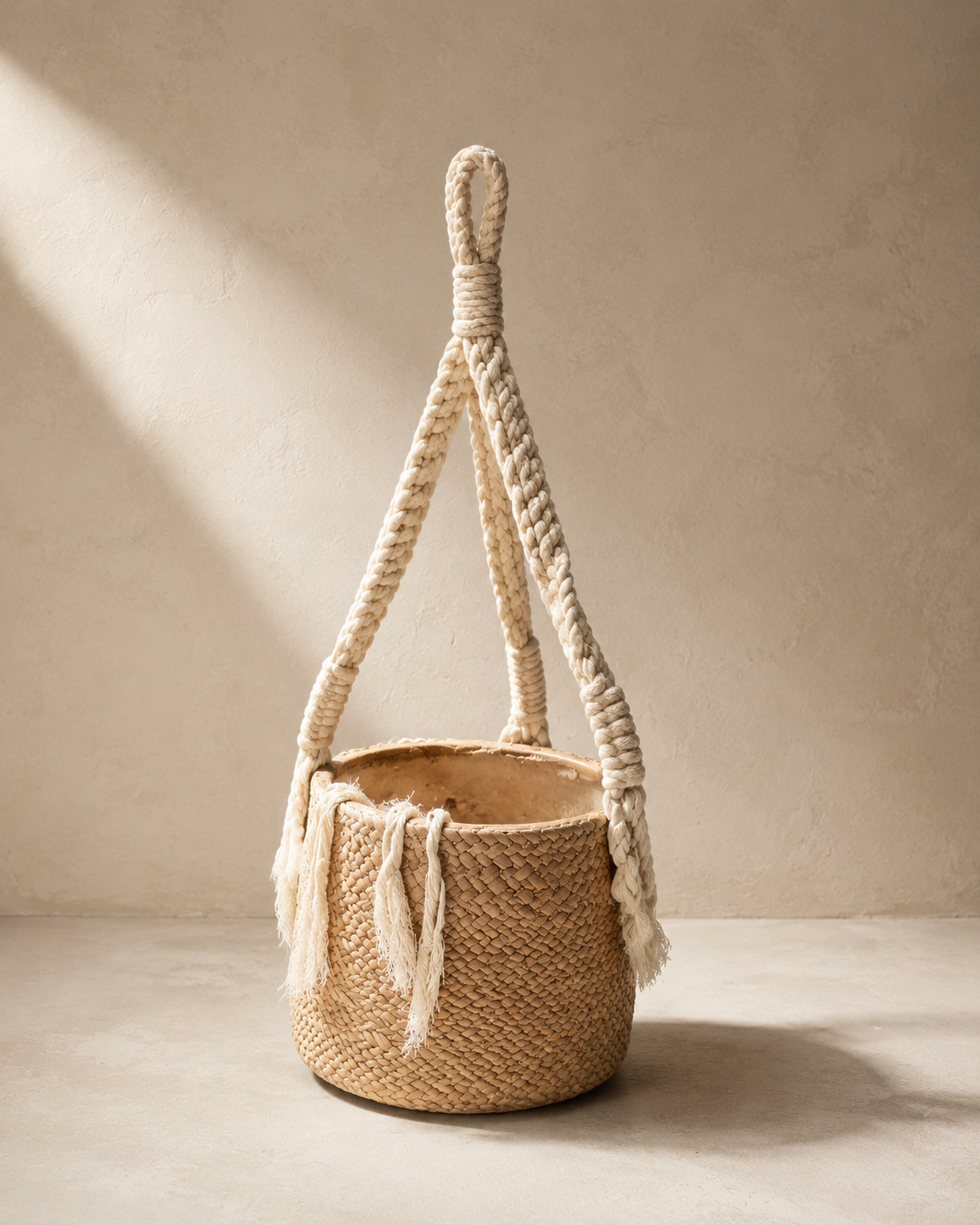 Hanging Planter with Strap