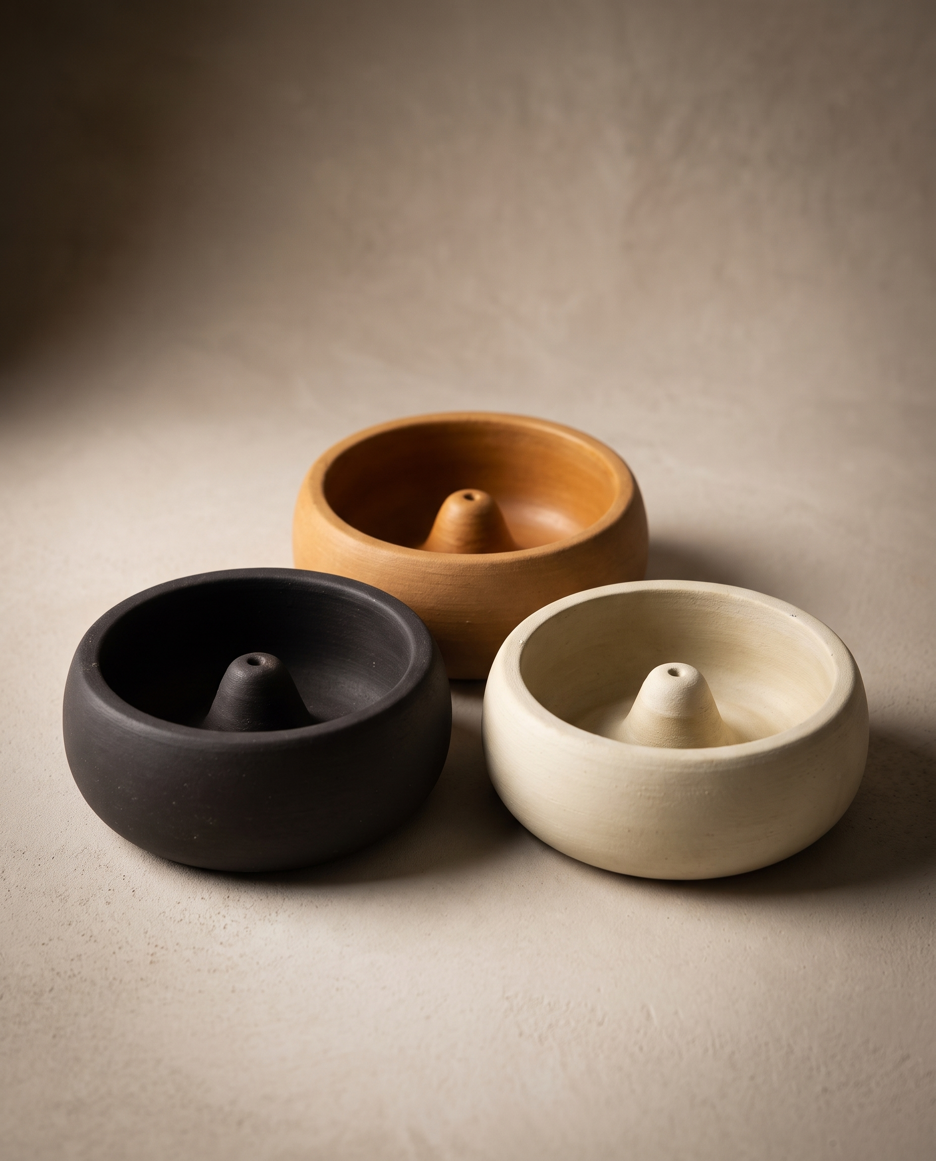 Cement Incense Holder