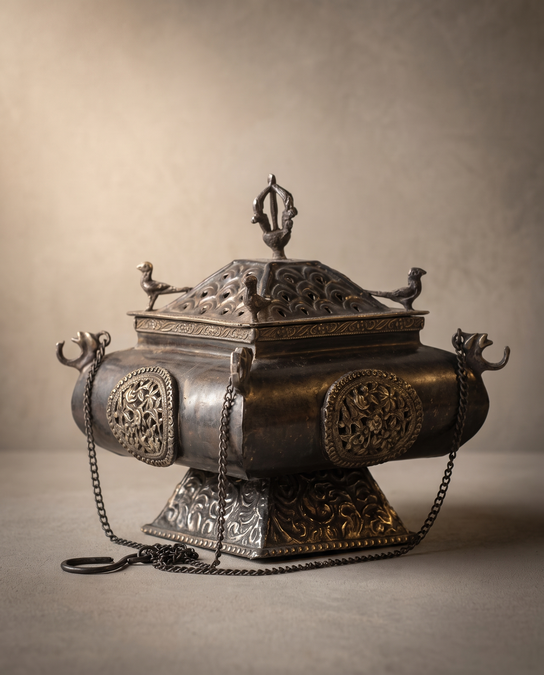 Nepalese Hanging Incense Burner