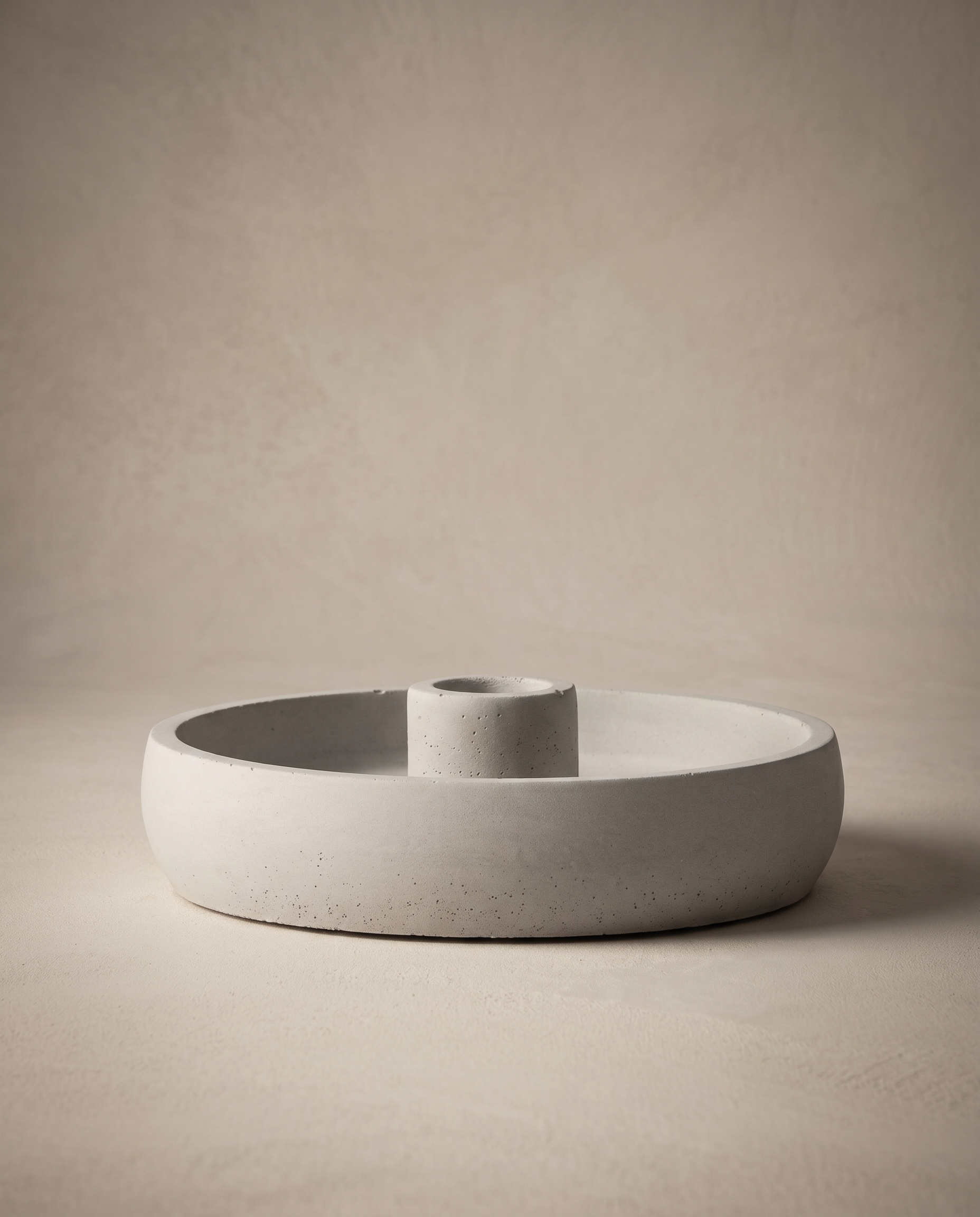 Concrete Candlestick Holder