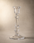 Glass Candlestick Holder Medium