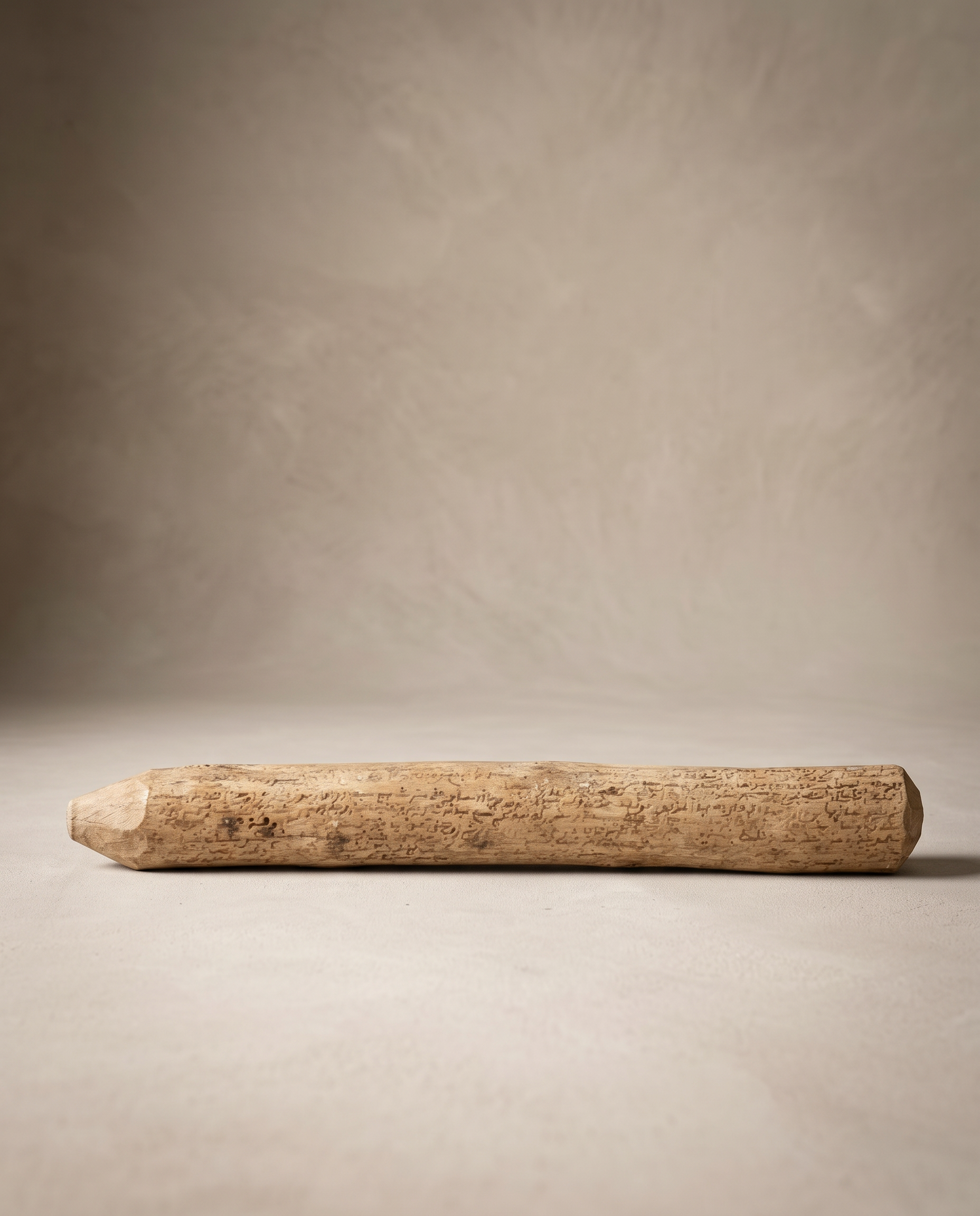 Taureg Contract Scroll Wooden Dowel