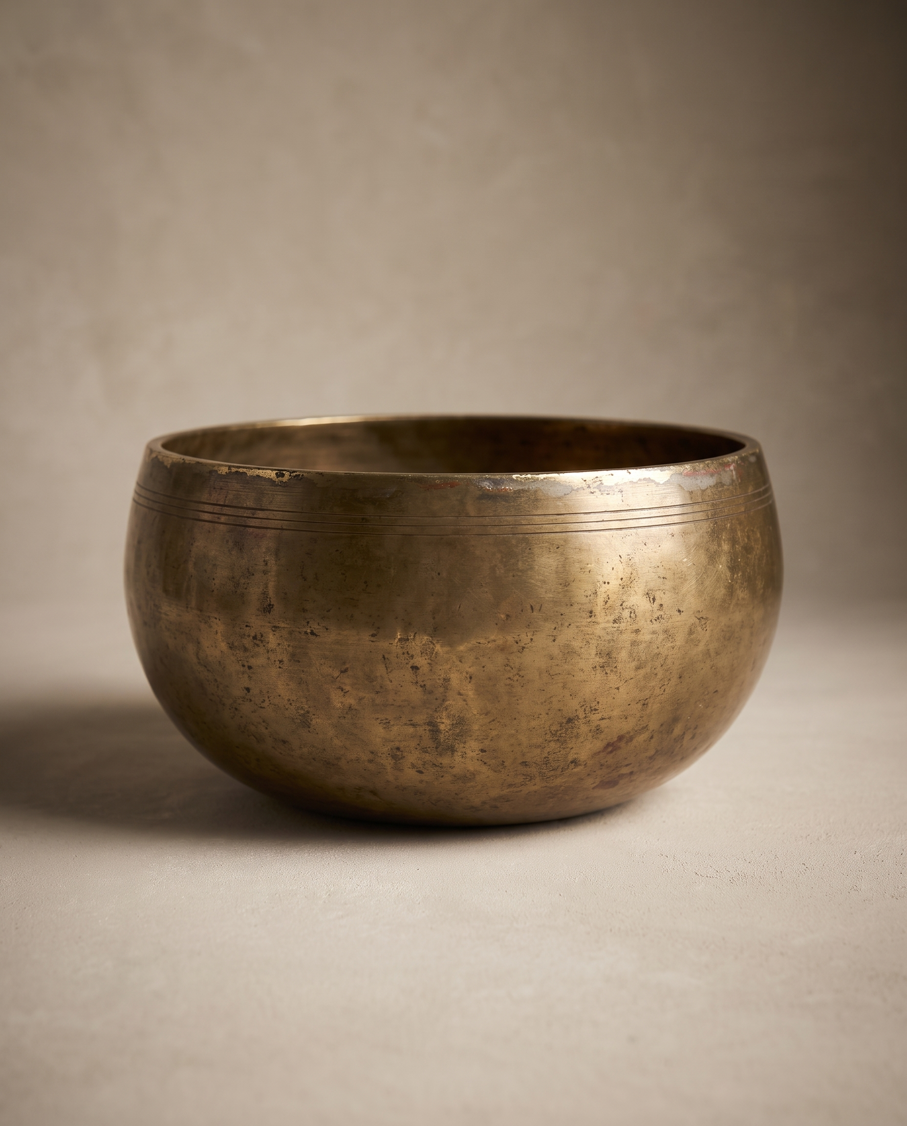 Antique Indian Singing Bowl