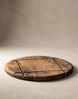 Etched Altar Riser walnut wood platform